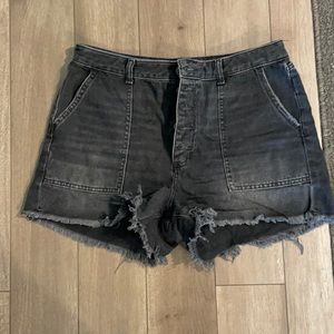 Free people distressed shorts